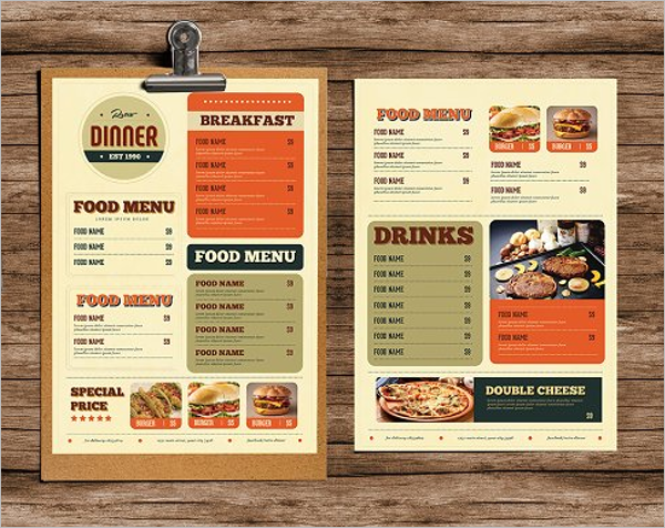 30+ Breakfast Menu Templates Free Sample Menu Card Ideas