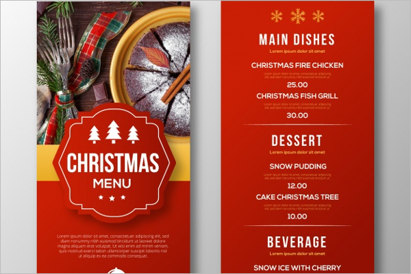 38+ Christmas Menu Templates Free PSD, Word, PDF Designs