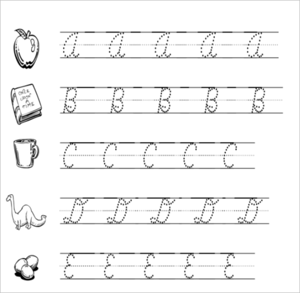 30+ Printable Handwriting Chart Templates Free PDF, Word, Excel Format