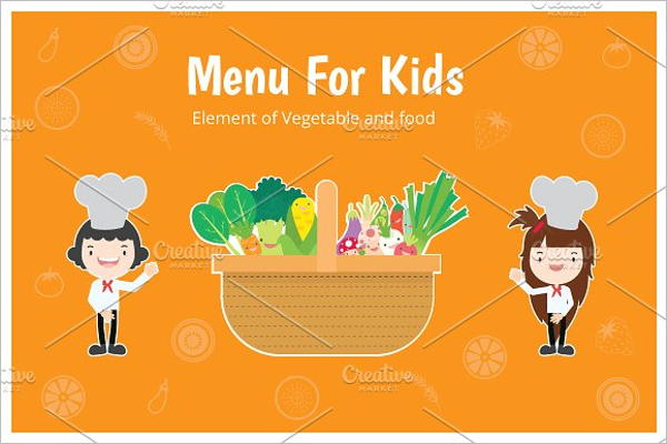 Sample Menu for Kids