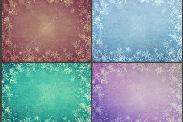 Set of Christmas Background Design