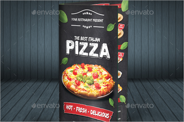 Simple Pizza Menu Template