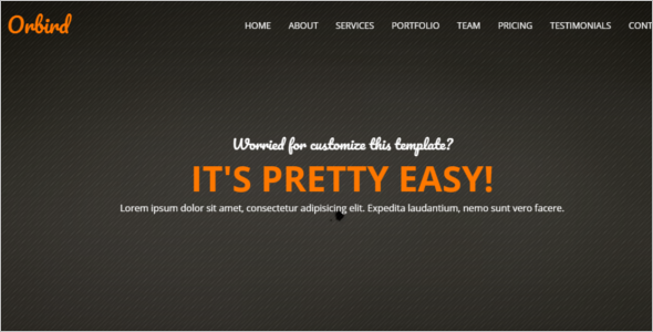Single Page Website Theme Free