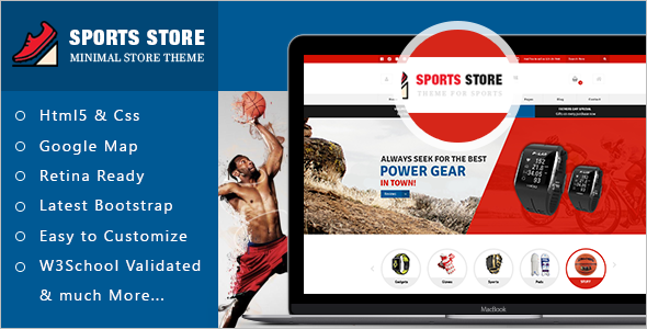 Sport Store ECommerce Template