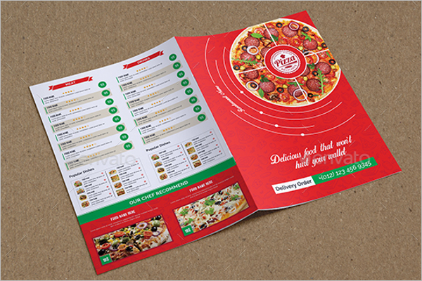 Take Out Menu Maker Design