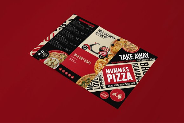 30+ Pizza Menu Templates Free Card PSD Designs