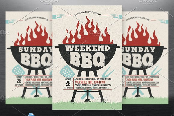 Weekend BBQ Food Design