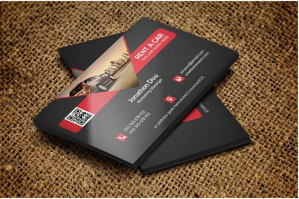 cool automotive business cards