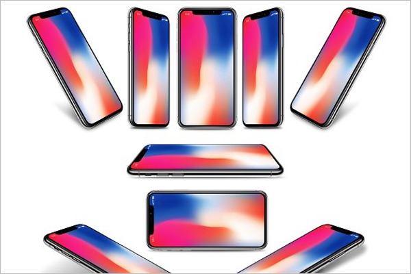 iPhone X Mockup Bundle