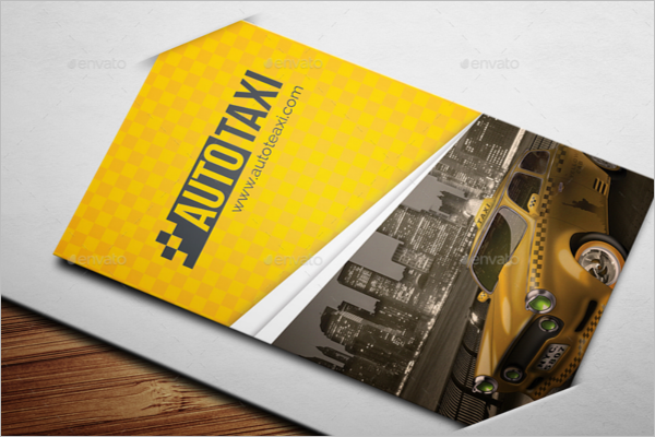 taxi business card template psd