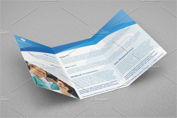 A4 Medical Brochure Template
