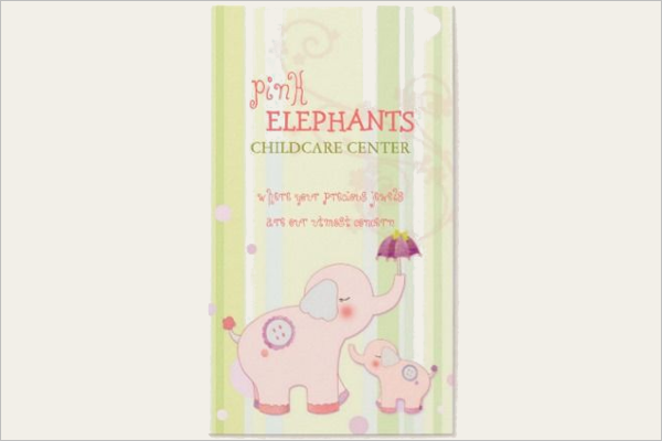 Animal Daycare Business Card Template