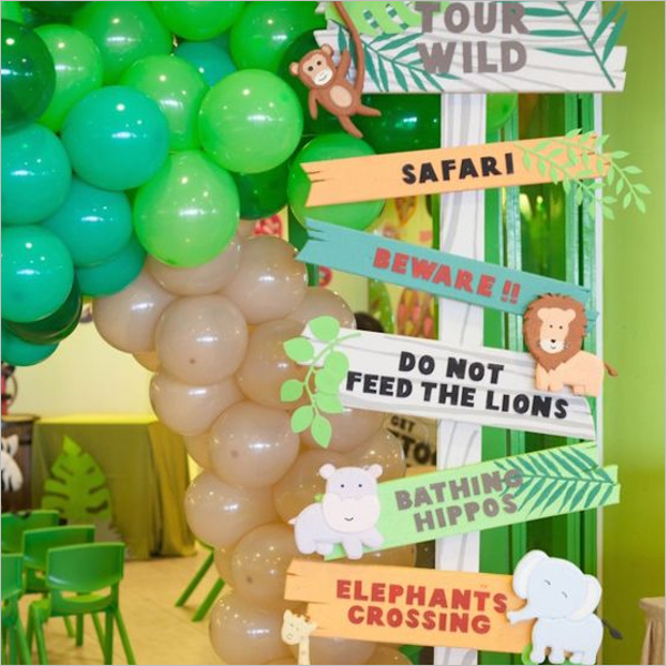 Animal SafariÂ Birthday Party Idea