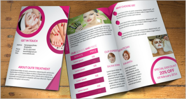 20+ Beauty Parlour Brochure Templates Free PSD Designs