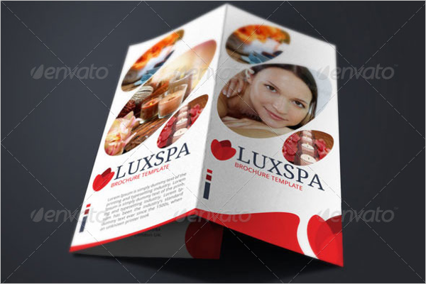 Beauty Salon Brochure PSD Template