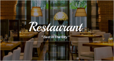 Best Restaurant Website Templates