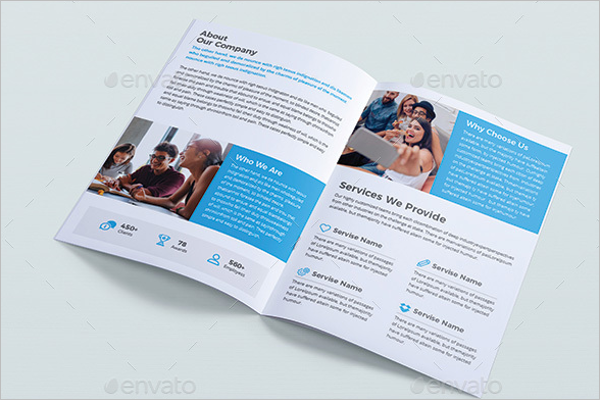 Bi-Fold Office Brochure Template
