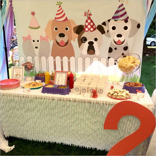 Birthday Background Decoration Idea