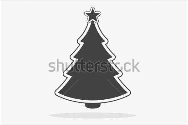 Black Christmas Tree Example