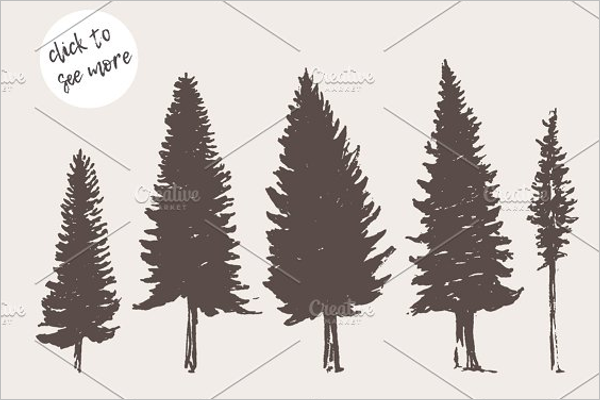 Black Christmas Tree Set