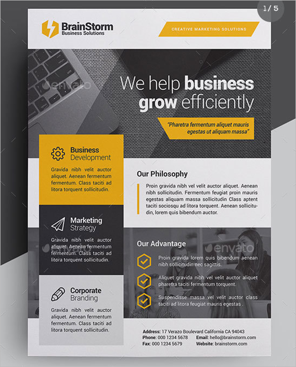 Business Poster Example