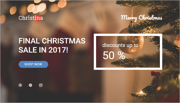 Christmas HTML Newsletter Template