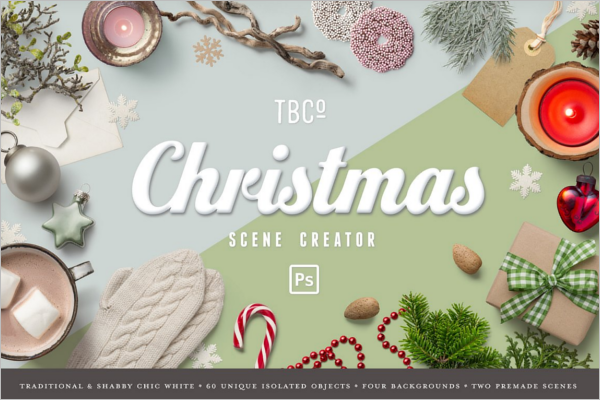 Christmas Scene Decoration