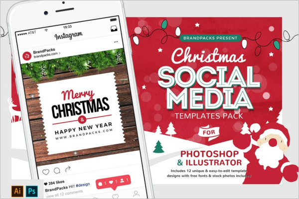 Christmas Social Media Template