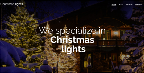 Christmas Template for Email