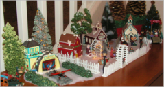 31+ Christmas Village Decorations Ideas
