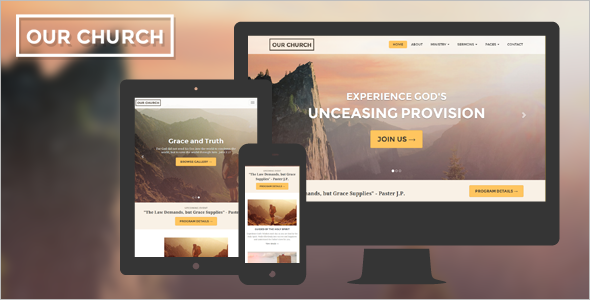Church Website Template