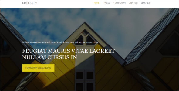 Clean Website Template