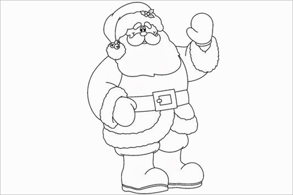 Customize Santa Drawing Design