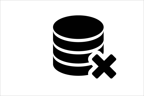 Database Delete Icon