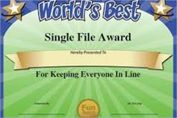 Editable Fun Certificate Template