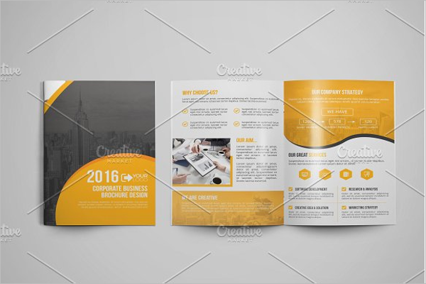 Editable Office Brochure Template