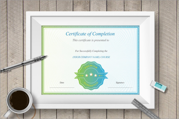Editable School Certificate Template