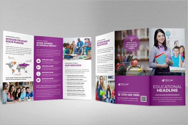 Education Trifold Brochure Design
