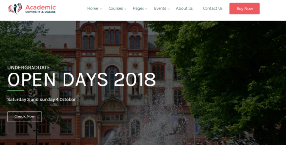 Education Website WordPress Theme