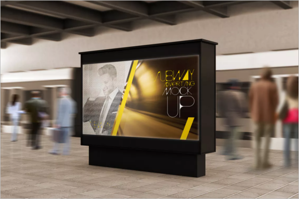 Example Of Advertisement Poster Template
