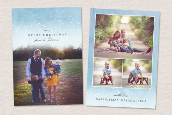 Family Christmas Template