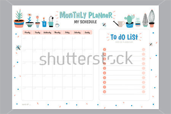 Family Weekly Planner Template
