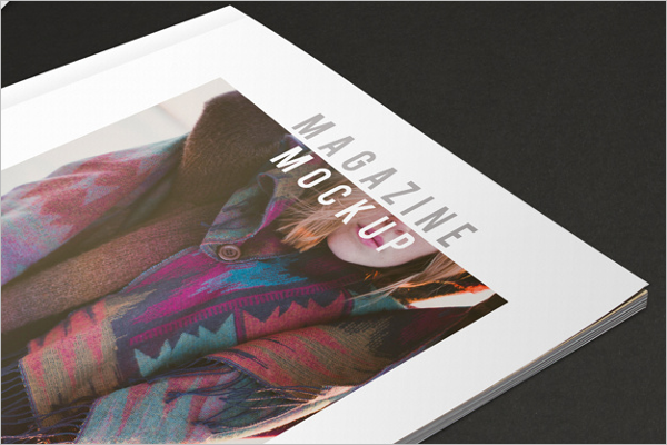 Fashion Magazine Mockup Template