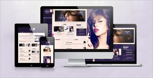 Fashion Responsive Website Template