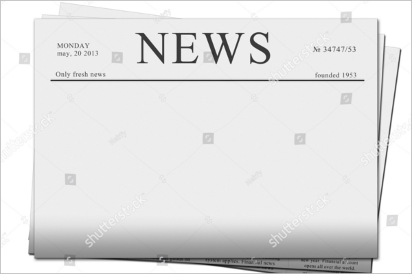 Free Editable Newspaper Mockup