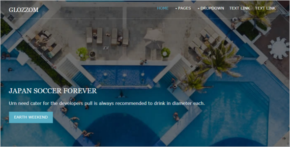 Free Hotel Website Template