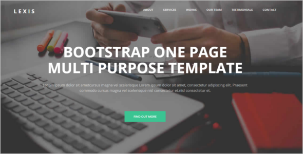 Free Website Builder Template