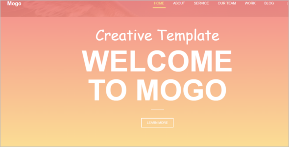 Free Website Template Bootstrap