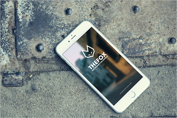 Free iphone 6 mockup template