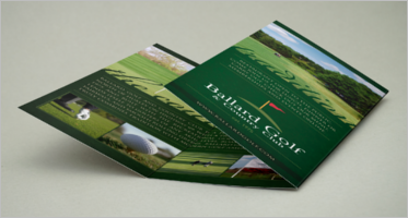 Golf Brochure Design Templates